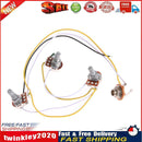 1 Set Guitar Electronic Circuit Wiring Harness-Prewired for JB Bass Guitar Newly