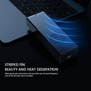 ORICO M2PVC3-G20 20Gbps USB3.2 GEN2x2 M.2 NVMe SSD Cooling Fan Enclosure