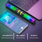 Voice Activated Rhythm Lamp 32-Bit RGB LED Pickup Light for Desktop Car Vehicle