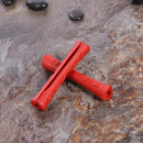2pcs/pack Bicycle Plastic Cable Protector Frame Protective Cover (Red) Newly