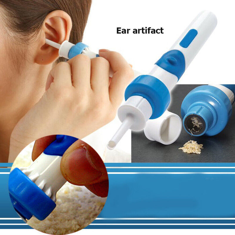 Safety Ear Wax Remover Device Cordless Electric Ear Digger for Babies Adults