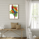 Partial Embroidery Set Needlework Cross Stitch Kit 14CT 2 Strands Parrot