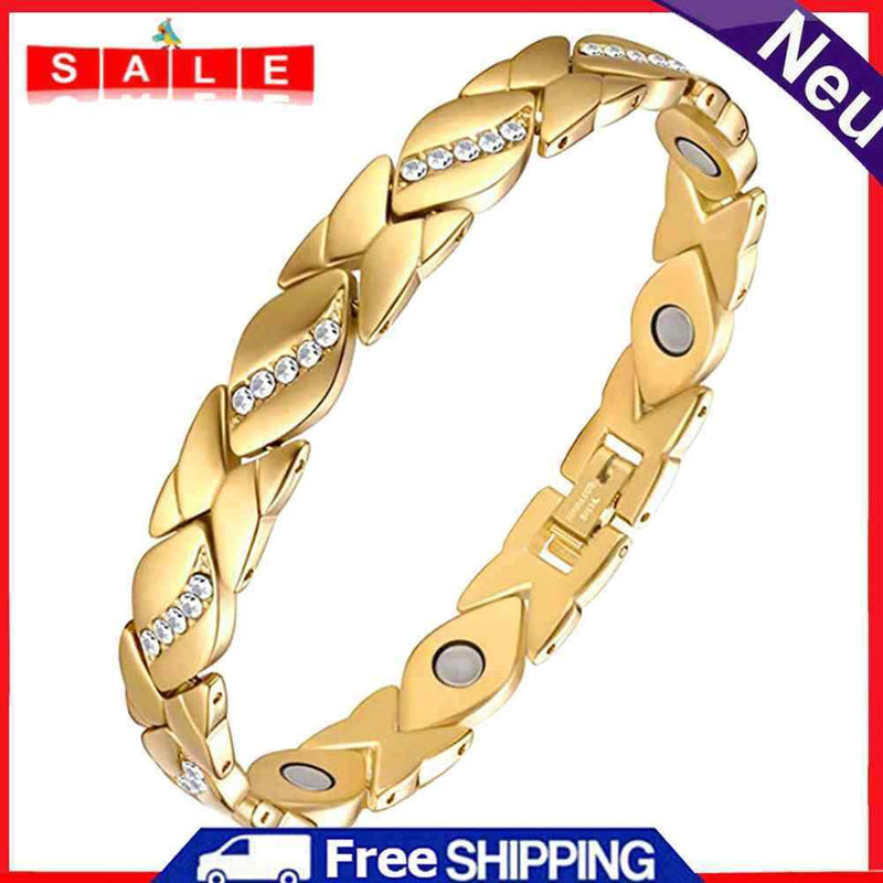 Magnetic Bracelets for Women Arthritis Pain Relief Therapy Adjustable Bangles