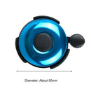 Kid Bicycle Ride Handlebar Horn Mountain Road Bike Sound Alarm Bell (Blue) Newly