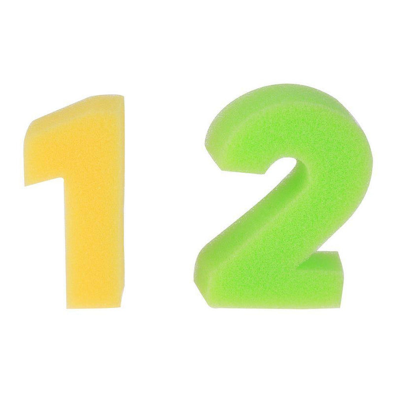4pcs Sponge Roller Brush 10pcs Number Kids Painting Graffiti Brush Early Bil