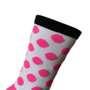 Women Men Cycling Soccer Socks Striped Dot Print Outdoor Sports Basketball Socks