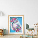 5D DIY Diamond Painting Licorne Partial Drill Rhinestone Mosaic Art Picture
