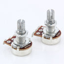 10pcs/Lot A500K Split-Shaft Guitars Potentiometer Guitar Replace For Electric Guitar