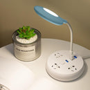 Portable Flexi Ring Lamp USB Study Reading LED Light Eye Protection (Blue)