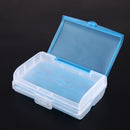 Travel Tablet Pill Medicine Dual Layer 6 Compartments Dispenser Box(Blue)