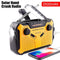 Weather Radio Hand Crank 2500mAh Power Bank Emergency Radio Solar Charging