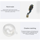 Diver Fish Tank Ornaments Aquarium Landscape Decoration (Orange Long Leg) Newly