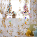 DIY Special Shape Crystal Hummingbird Diamond Painting Kit Pendant (SMDZ03)