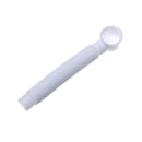 Round Pop-Up Connection Waste Pipe Bath Overflow Bathtub Drain Tube Concealed