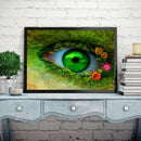 5D DIY Diamond Painting Kits Full Round Drill Green Eye Mosaic Picture Wall A