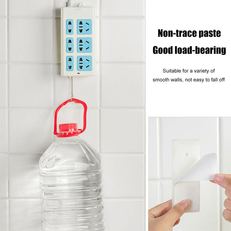 Home Self-Adhesive Power Strip Holder Desktop Socket Hanging Holder Fixator