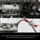 Car Ignition System Tester Spark Plugs Wires Coils Diagnostic Pen Tools Newly