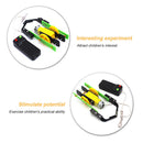 DIY Wire Control Climb Robot DIY Educational Physics Experiment Toys Kits Newly
