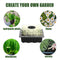 5pcs Seed Starter Trays with Grow Light Garden Plant Seedling Box (Black) Newly