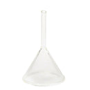 60mm Transparent Glass Powder Triangle Cone Funnel P9S7 Glassware: G5X8