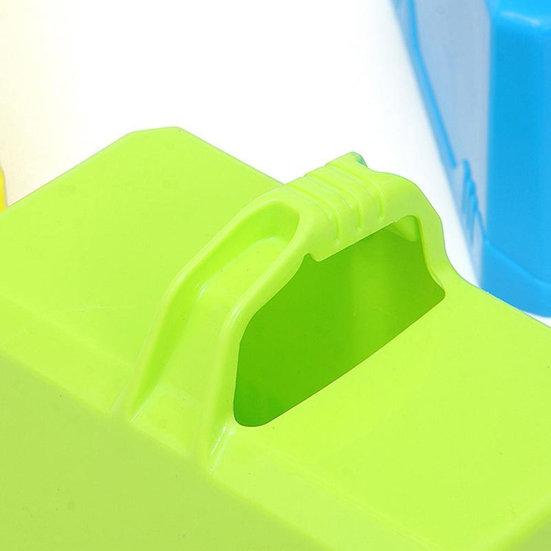 Outdoor Winter Kids Snow Sand Mold Plastic Castle Brick Maker Random Color