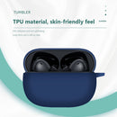 Soft Silicone Cases Earphone Headphones Cover for Redmi Buds 4 Pro (Blue)