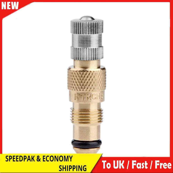 TRCH3 Tractor Air Water Tire Valve Stem Core Housing Complete Chrome Set