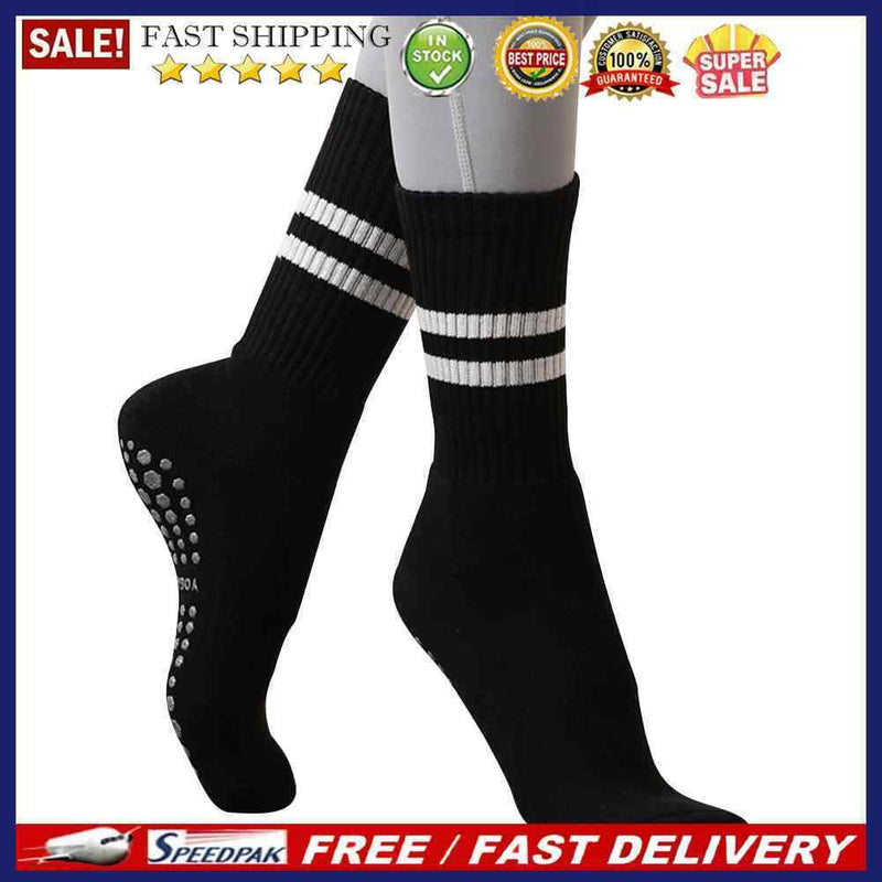 1 Pair Yoga Socks Pilates Ballet Socks Women Anti Slip Cotton Fitness Ankle S
