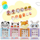Nail Decor Kid Nail Art Full Cover Children False Nail False Nail Cartoon Cute