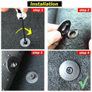 Clamp Floor Mats Carpet Clips Antiskid Pad Fastener Clips Car Floor Mat Buckle