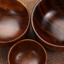 Feeding Containers Salad Bowl Chinese Rice Bowls Kids Lunch Box Wooden Bowl