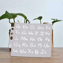 Alphabet Letter Stencils Template Painting Scrapbooking Album P6.ca V3N6