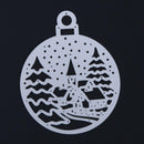 Metal Cutting Dies Stencils for DIY Scrapbook Photo Album Snow House Frame Newly