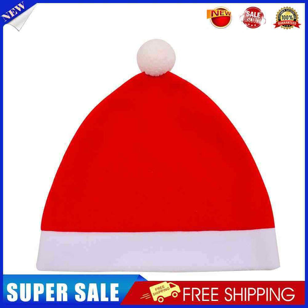 Car Red Cap Pillowcase Classic Xmas Ornaments for Auto Interior Atmosphere
