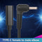 PD USB C Female to Right Angle DC Connector Adapter for Laptop (3.5x1.35mm)