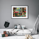 5D Diamond Painting Full Round Drill Text Picture of Rhinestone