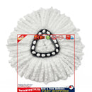 Mop Heads Replacements 1pc Floor Head Mop Refills for O-Cedar (White) Newly