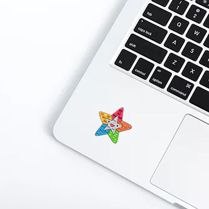 12pcs Rhinestone Round Drill Cute Animals DIY Stickers Diamond Painting Kit Gift