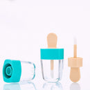 12x 8ml Lip Gloss Tube Transparent DIY Makeup Lipstick Glaze Container Bott