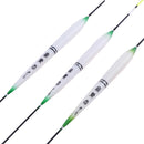 3pcs 31g 3.2CM Float LED Electric Float Lightweight Battery Fishing Gear Ni