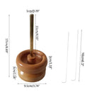 Beading Tool Wooden Wood Bead Spinner Curved Needles Fast Beading Beaded Bowl