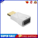 HD 1080P HDMI-Compatible to VGA Adapter VGA Output Laptop Converter (White)