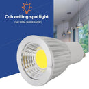 GU10 Light Bulb 85-265V COB led Spotlight 12W Lamp Decoration (Cool White) Newly