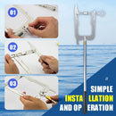 Long Distance Threader Multi Purpose Mooring Rope Dock Telescopic Boat Hooks