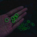 Night Fishing Warning Ring, Outdoor Camping Silicone Fluorescent Ring A6S4