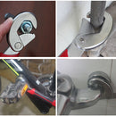 2Pcs Multi-function Universal Quick Snap'N Grip Adjustable Wrench Spanner