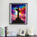 5D Cross Diamond Painting DIY Full Drill Embroidery Rhinestone Cross Stitch