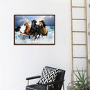 5D DIY Full Drill Diamond Painting Horse Cross Stitch Embroidery Mosaic Cra