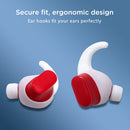 2pcs Earphone Ear Hook Earphone Holder Cover for Beats Studio Buds ((White)