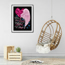 DIY Diamond Painting Kits English Words Full Round Drill Wall Home Decoration